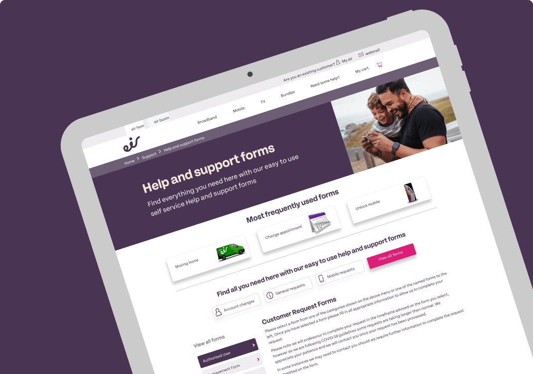 Existing customer deals Upgrade your bundle eir.ie